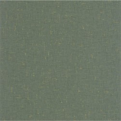Papier Peint Vinyle sur Intissé Uni Gaze Métal Vert Eucalyptus et Or – Golden Age de Casélio- réf. GAG103777248