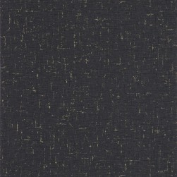 Papier Peint Vinyle sur Intissé Uni Gaze Métal Noir et Or – Golden Age de Casélio- réf. GAG103779265
