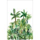 Papier Peint Intissé Panoramique Fidji Vert – Green & Co de Casélio- réf. GCO104007004 – 200 x 310cm