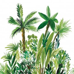 Papier Peint Intissé Panoramique Fidji Vert – Green & Co de Casélio- réf. GCO104007004 – 200 x 310cm