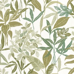 Papier Peint Intissé Santiago Vert Mousse – Green & Co de Casélio- réf. GCO103850223