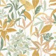 Papier Peint Intissé Santiago Vert Orange – Green & Co de Casélio- réf. GCO103850323