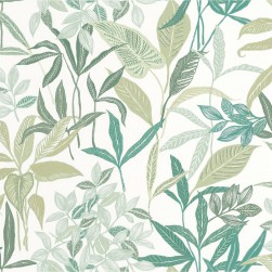 Papier Peint Intissé Santiago Vert de Gris – Green & Co de Casélio- réf. GCO103850788
