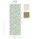Papier Peint Intissé Grasse Vert de Gris – Green & Co de Casélio- réf. GCO103880748