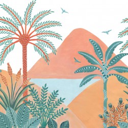 Papier Peint Intissé Panoramique Virée Tropicale – L’Épopée de Casélio- réf. EPO103753404 – 200 x 310cm