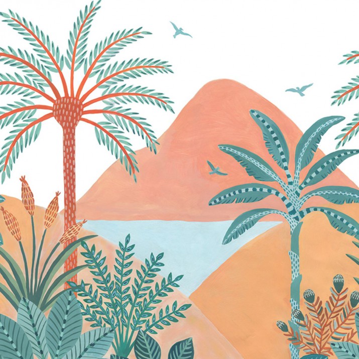 Papier Peint Intissé Panoramique Virée Tropicale – L’Épopée de Casélio- réf. EPO103753404 – 200 x 310cm
