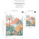 Papier Peint Intissé Panoramique Virée Tropicale – L’Épopée de Casélio- réf. EPO103753404 – 200 x 310cm