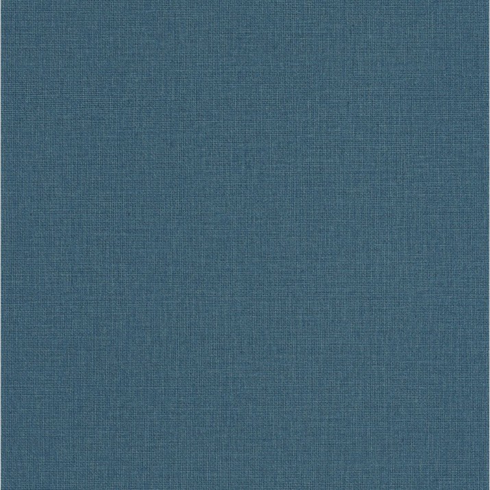 Papier Peint Vinyle sur Intissé Uni Mat Bleu Madura – Jute de Casélio- réf. JTE104016773