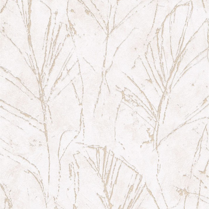 Papier Peint Vinyle Expansé sur Intissé Motif Feuillage Beige – Evolution de Erismann - réf. 10321-02