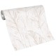 Papier Peint Vinyle Expansé sur Intissé Motif Feuillage Beige – Evolution de Erismann - réf. 10321-02