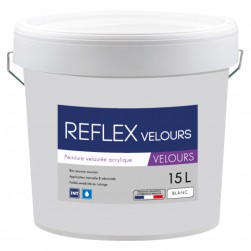 Krome Reflex Velours – Peinture Acrylique Murs et Plafonds – Intérieur - 15 L