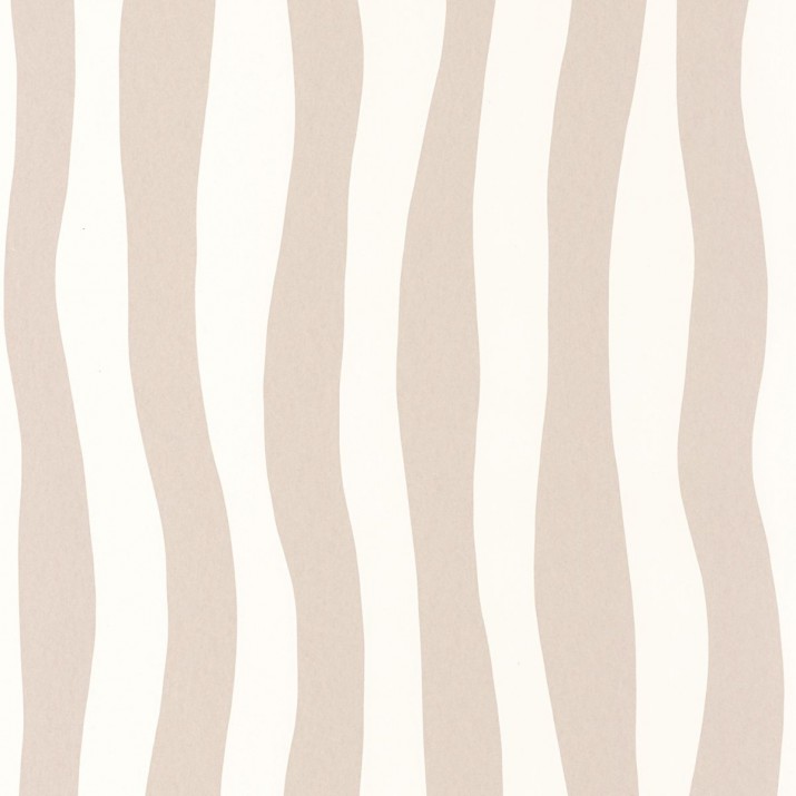 Papier Peint Intissé Sundae Beige Poudré – L’Ile aux Oiseaux de Casamance - réf. 75913058