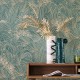 Papier Peint Intissé Marée Haute Vert Anglais Doré – L’Ile aux Oiseaux de Casamance - réf. 75902344