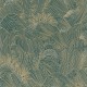 Papier Peint Intissé Marée Haute Vert Anglais Doré – L’Ile aux Oiseaux de Casamance - réf. 75902344