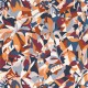 Papier Peint Intissé Plongeon Marine Terracotta – L’Ile aux Oiseaux de Casamance - réf. 75881018