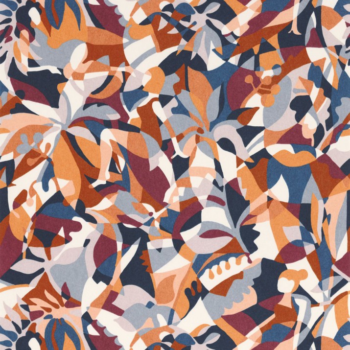 Papier Peint Intissé Plongeon Marine Terracotta – L’Ile aux Oiseaux de Casamance - réf. 75881018
