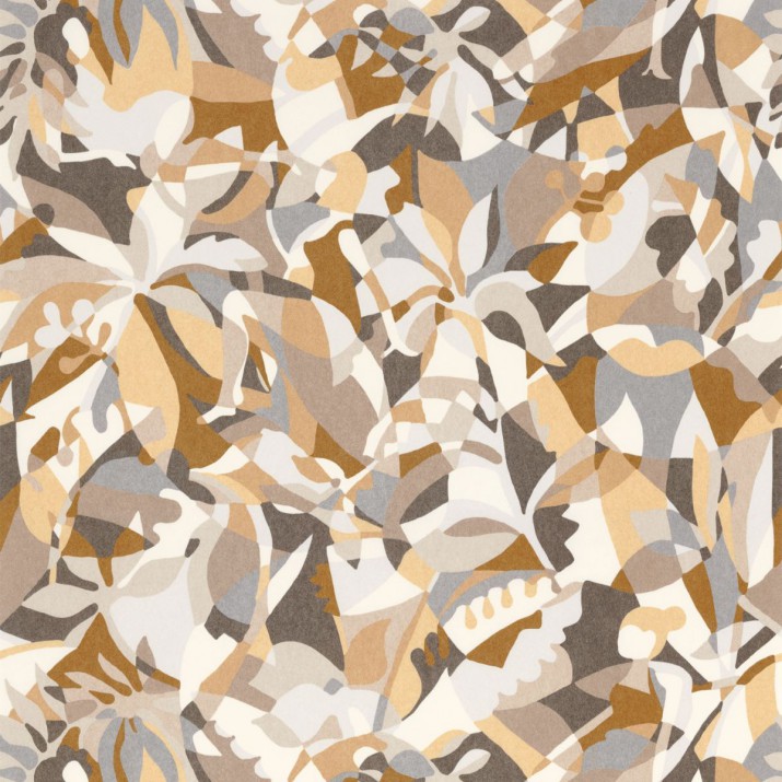 Papier Peint Intissé Plongeon Sable Camel – L’Ile aux Oiseaux de Casamance - réf. 75880610
