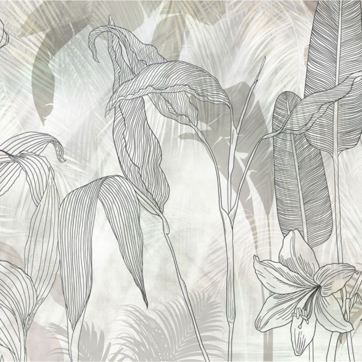 Papier Peint Panoramique Impression Numérique sur Intissé Linierte Lilien – Infinity 2 de KOMAR - réf. IF4-086 - 400 x 250cm