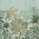 Papier Peint Panoramique Intissé Siwa Opaline/ Doré – Panoramas 2 de Casamance - réf. 75292446 - 280 x 300 CM