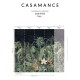 Papier Peint Panoramique Vinyle sur Intissé Daintree Bleu Marine/ Vert Mousse – Panoramas 2 de Casamance - réf. 75662036 - 272 x