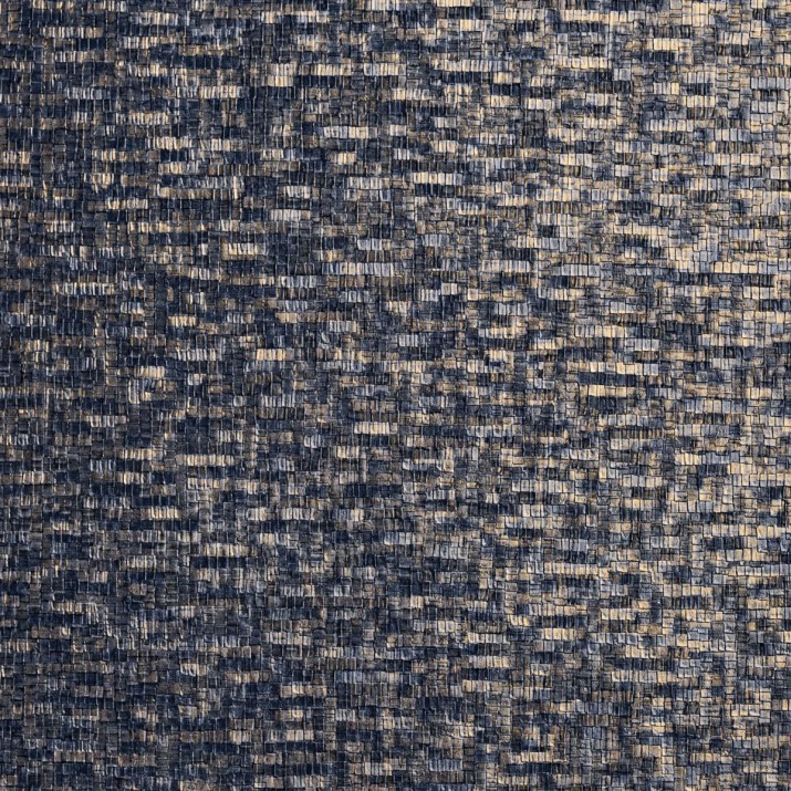 Papier Peint Vinyle sur Intissé Tessela Marine/ Doré – Textures Métalliques de Casamance - réf. B75043680