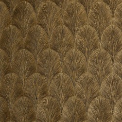 Papier Peint Vinyle sur Intissé Tourmaline Doré Foncé – Textures Métalliques de Casamance - réf. 75782038
