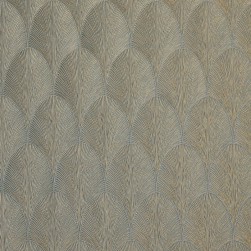 Papier Peint Vinyle sur Intissé Tourmaline Vert de Gris/ Doré – Textures Métalliques de Casamance - réf. 75781834