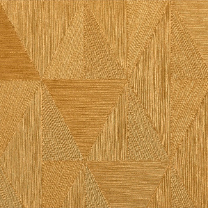 Papier Peint Vinyle sur Intissé Parangon Jaune d’Or – Textures Métalliques de Casamance - réf. 75770916