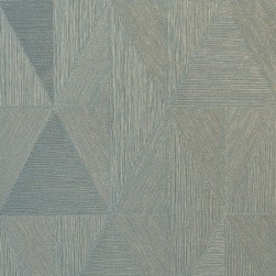 Papier Peint Vinyle sur Intissé Parangon Céladon/ Doré – Textures Métalliques de Casamance - réf. 75770814