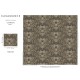 Papier Peint Intissé Chardon Blanc/ Doré – Square Jasmin de Casamance - réf. 75733160