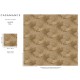 Papier Peint Intissé Jasmin Grège/ Vert Argile – Square Jasmin de Casamance - réf. 75680100