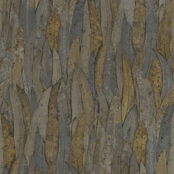 Papier Peint Vinyle sur Intissé Neluwa Anthracite – Golfe du Bengale de Casamance - réf. 75961528