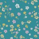 Papier Peint Expansé sur Intissé Branché Floral Jaune et Rose Fond Vert – Seychelles de Lutèce - réf. SEY072