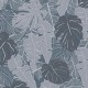 Papier Peint Expansé sur Intissé Feuillage Exotique Gris Cendre et Argent – Seychelles de Lutèce - réf. SEY052