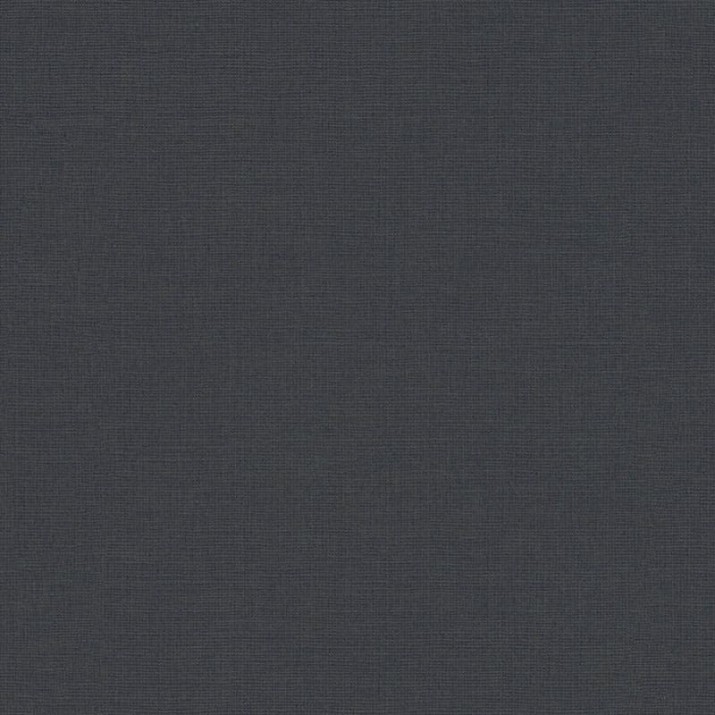 Papier Peint Vinyle sur Intissé Uni Toile de Lin Noir Carbone – Seychelles de Lutèce - réf. SEY029