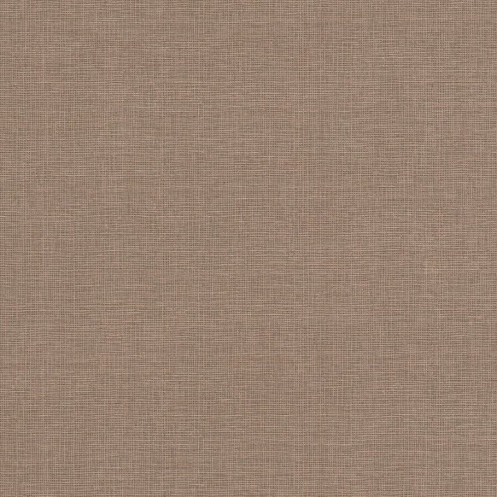 Papier Peint Vinyle sur Intissé Uni Toile de Lin Marron – Seychelles de Lutèce - réf. SEY027