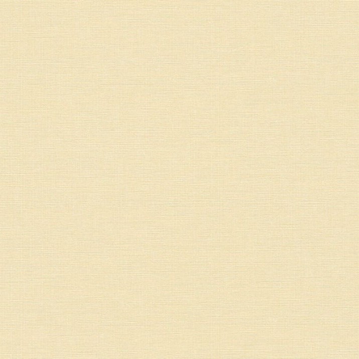 Papier Peint Vinyle sur Intissé Uni Toile de Lin Jaune Clair – Seychelles de Lutèce - réf. SEY022
