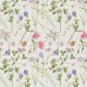 Papier Peint Vinyle sur Intissé Fleur Pastorale Multicolore Fond Beige – Seychelles de Lutèce - réf. SEY012