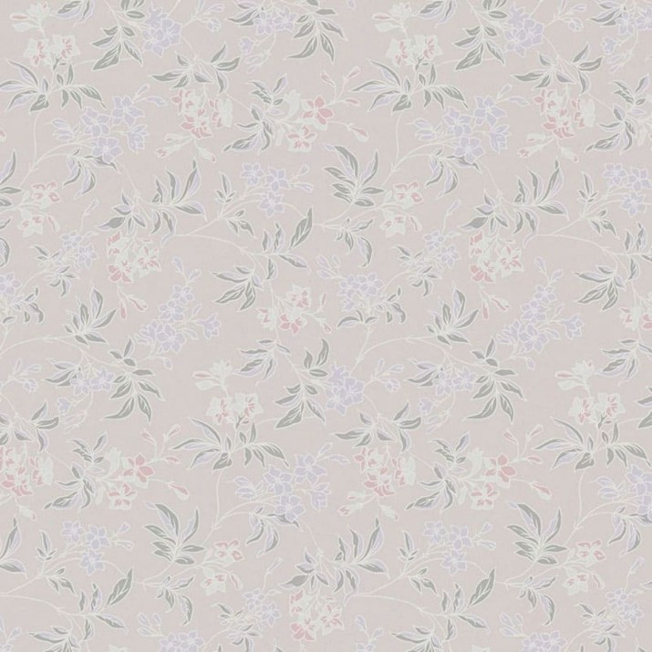 Papier Peint Intissé Campanule Beige Clair – Héritage de Lutèce - réf. HER633