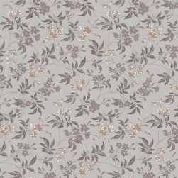 Papier Peint Intissé Campanule Gris Foncé – Héritage de Lutèce - réf. HER632