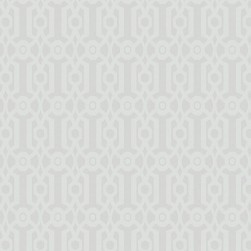 Papier Peint Intissé Graphisme Romain Gris Pâle et Blanc – Héritage de Lutèce - réf. HER623