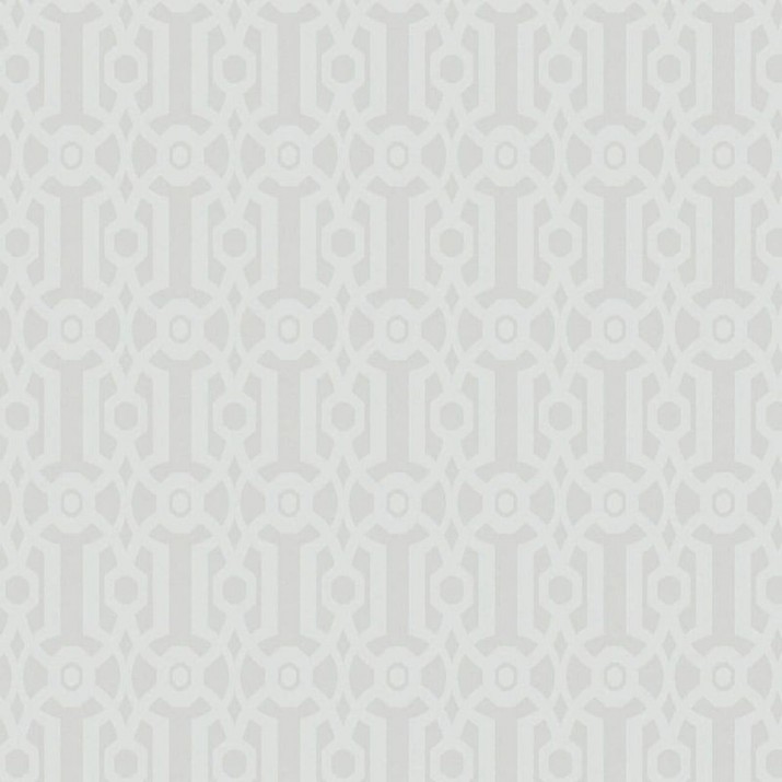 Papier Peint Intissé Graphisme Romain Gris Pâle et Blanc – Héritage de Lutèce - réf. HER623