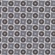 Papier Peint Intissé Fleur Vintage Géométrique Gris – Héritage de Lutèce - réf. HER604