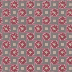 Papier Peint Intissé Fleur Vintage Géométrique Lilas – Héritage de Lutèce - réf. HER602