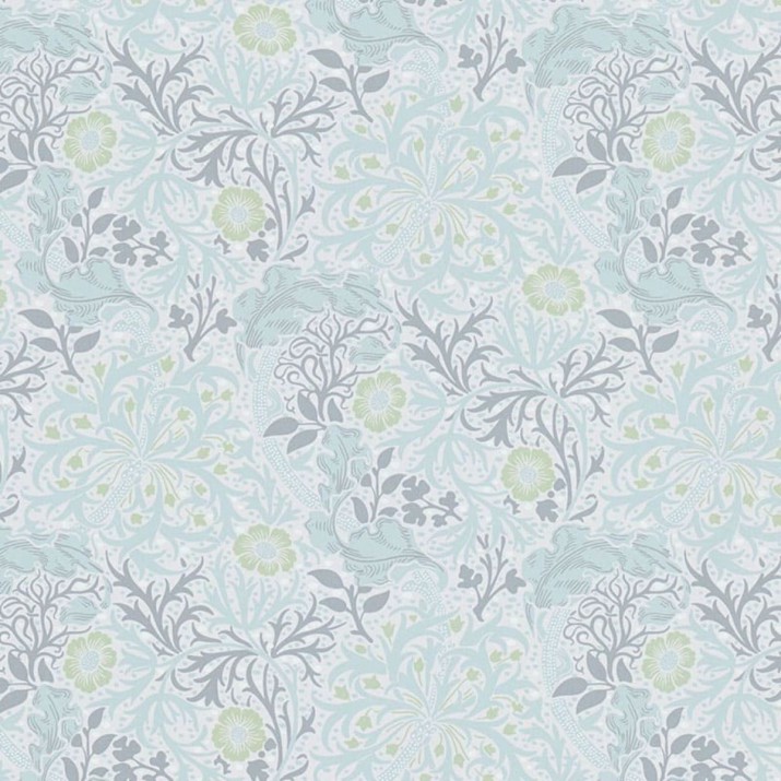 Papier Peint Intissé Végétation Luxuriante Vert Pâle – Héritage de Lutèce - réf. HER594