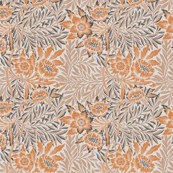 Papier Peint Intissé Chardon Orange – Héritage de Lutèce - réf. HER582