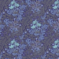 Papier Peint Intissé Succulentes Bleu Lavande – Héritage de Lutèce - réf. HER571