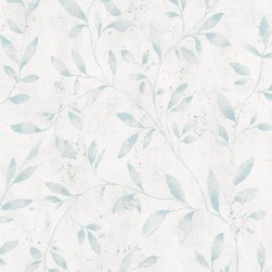 Papier Peint Vinyle sur Intissé Motif Végétation Bleu – Marburg - réf. 32631