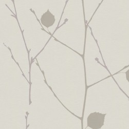 Papier Peint Intissé Motif Hêtre Violet – Marburg - réf. 57844