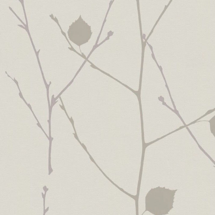 Papier Peint Intissé Motif Hêtre Violet – Marburg - réf. 57844